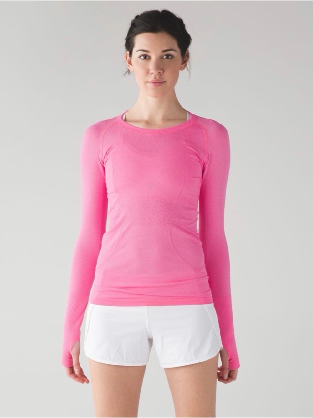 Lululemon | Swiftly Tech 2.0 Long Sleeve Crew Pink $68 | Size 6 EUC